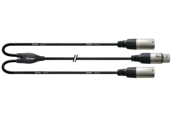 Cables Para Instrumentos Cordial Peak Cpm 1 Fm 1 M Xlr 3 Pin 