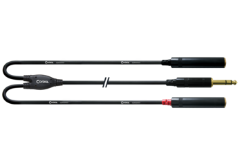 CORDIAL Câble audio stéréo XLR mâle/jack 2,5 m 
