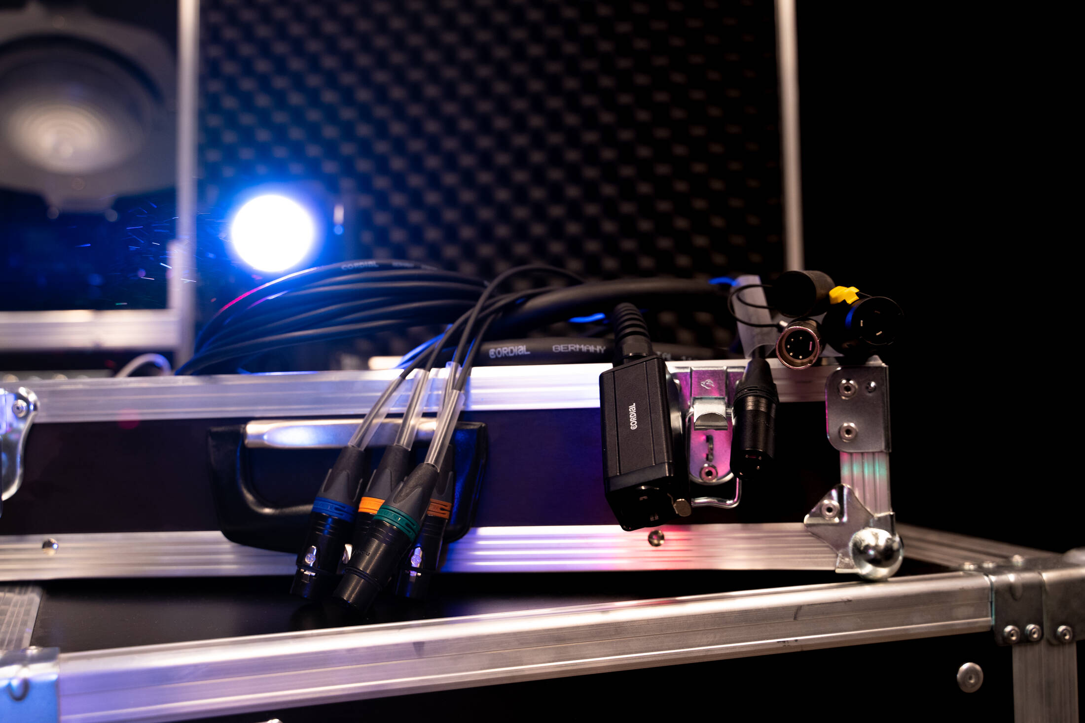 Bühne Licht Strom DMX XLR Hybrid Kabel Kombi Beleuchtung Effekt Verlängerung 5m 